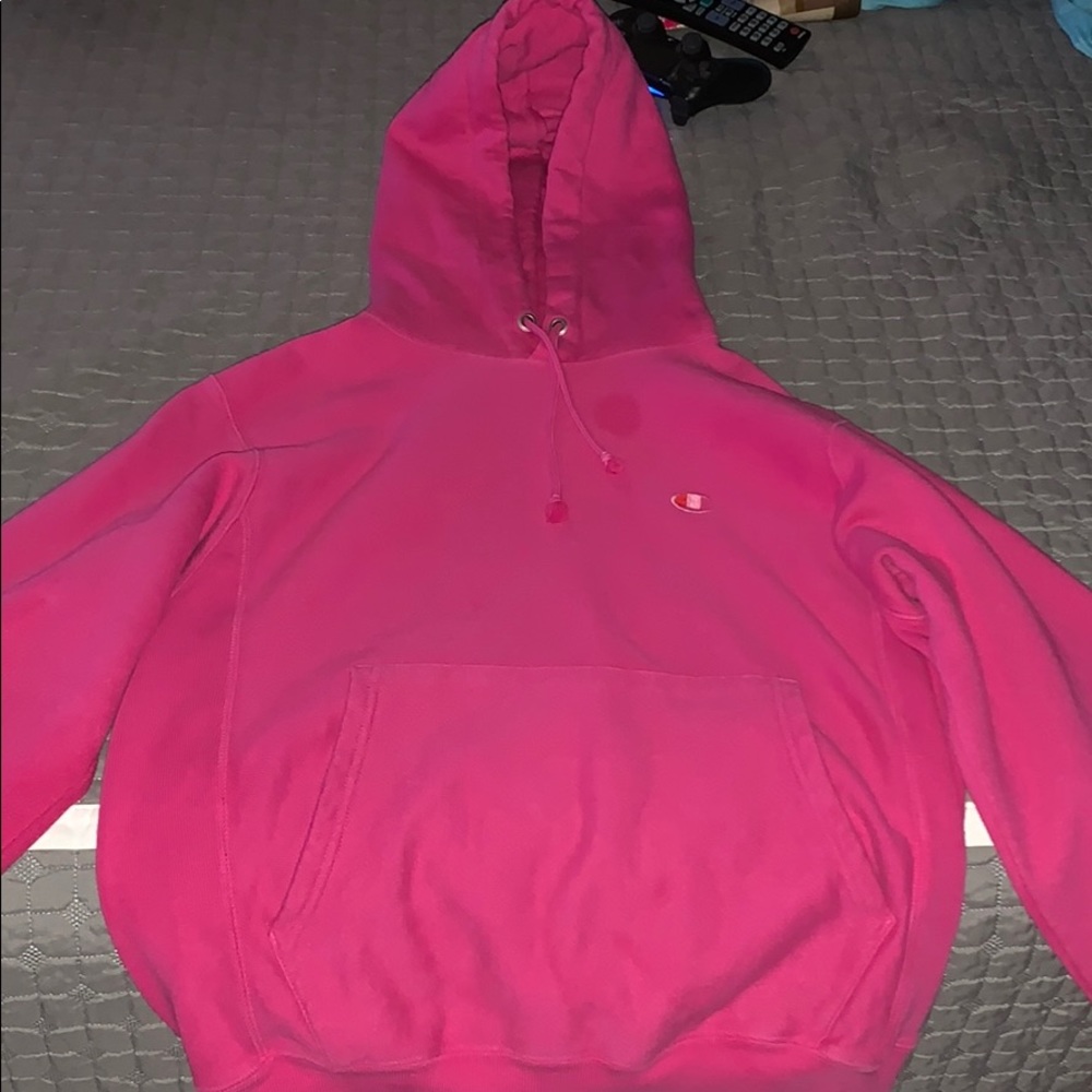 Pink Champion Hoodie